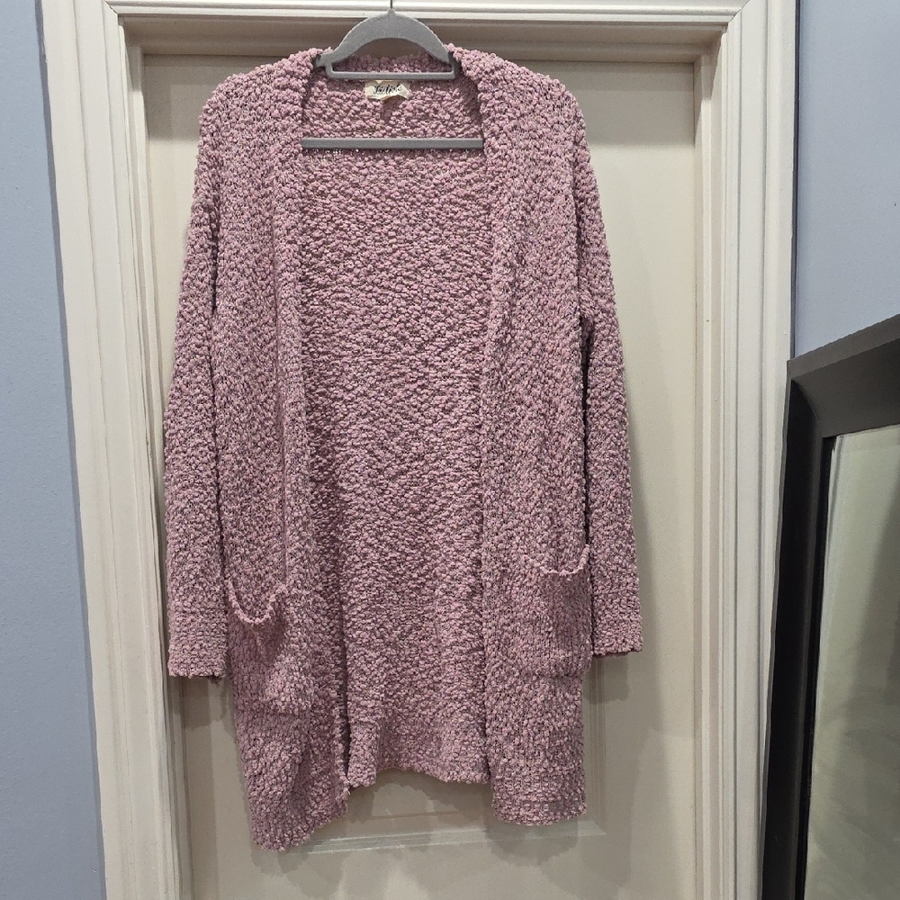 Listicle Soft Pink Cardigan‎ Sweater